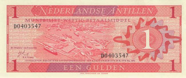 1 Gulden p20 1.9.1970